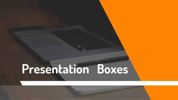 presentation boxes