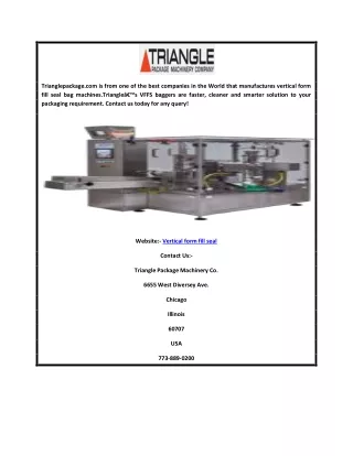 trianglepackage com is from one of the best