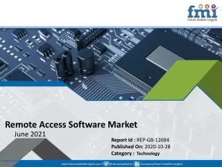 remote access software market june 2021