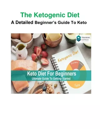 The Ketogenic Diet for begginers - Is Keto Helpful For Weight Loss ?