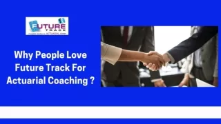 Study Actuarial Science from Quality Trainers | Future Track Edutech LLP