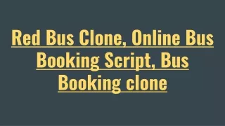 red bus clone online bus booking script bus booking clone