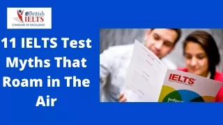 11 IELTS Test Myths That Roam in The Air
