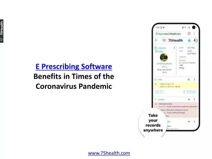e prescribing software benefits in times