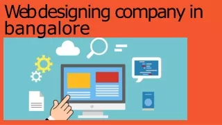 Web designing company in bangalore