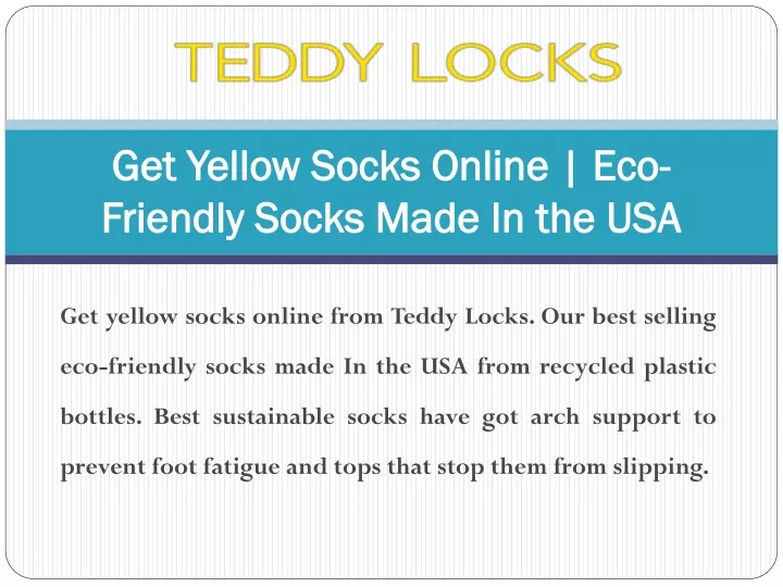 get yellow socks online eco friendly socks made in the usa