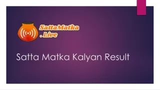 satta matka k alyan result