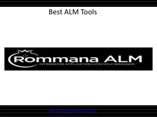 Best ALM Tools