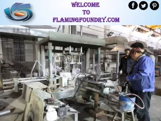 Aluminum Gravity Casting at Flamingfoundry