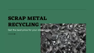 scrap metal recycling get the best price for your