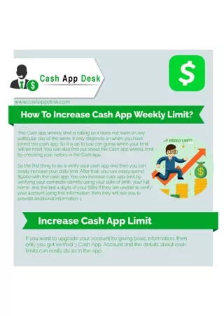 Increase Cash App Weekly Limit