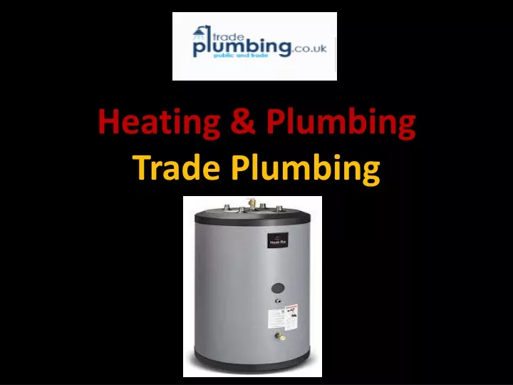 heating plumbing trade plumbing