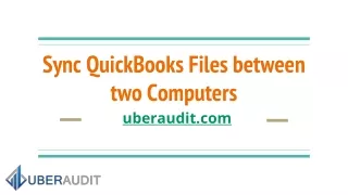 QuickBooks Files between two Computers _ 9-June