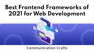 best frontend frameworks of 2021