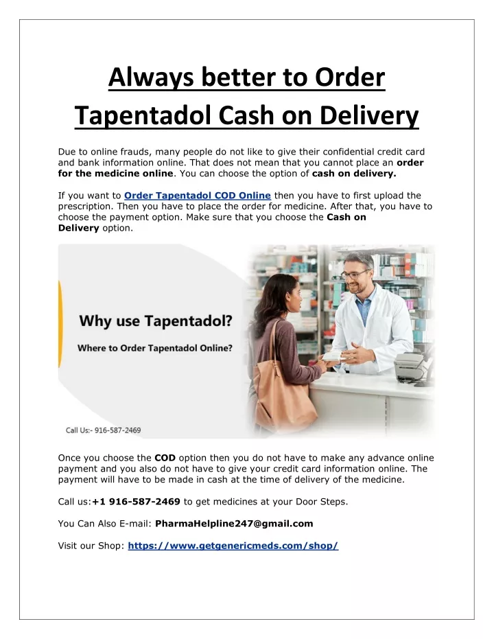 always better to order tapentadol cash on delivery