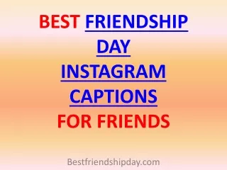 happy friendship day captions for instagram