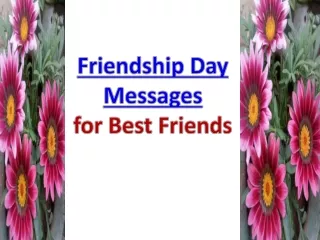 Happy Friendship Day Messages for Best Friends