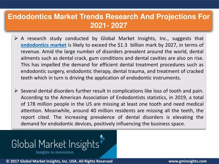 endodontics market trends research