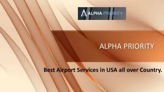 alpha priority