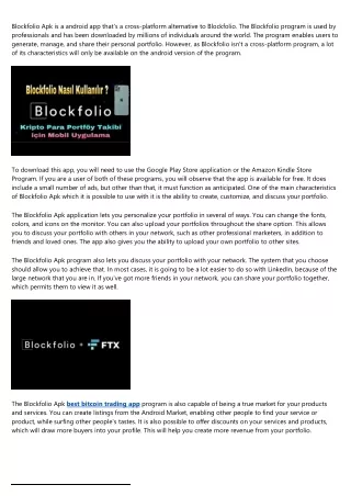 blockfolio apk is a android app that s a cross