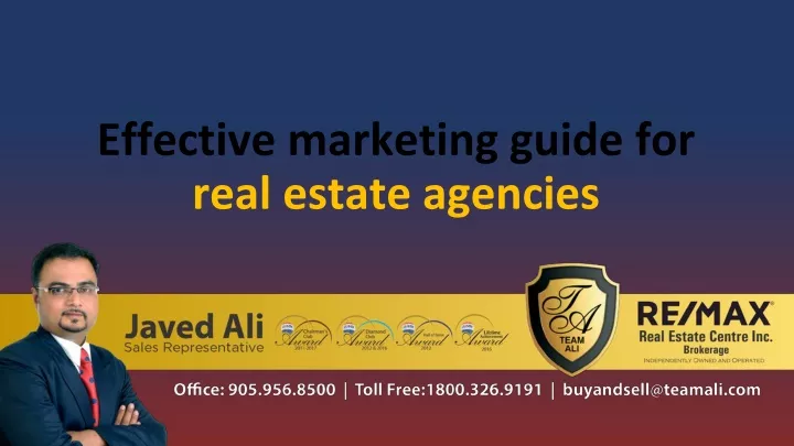 effective marketing guide for real estate agencies