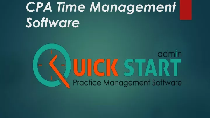 cpa time management software