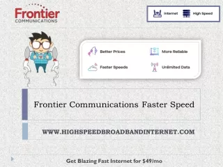 frontier communications faster speed