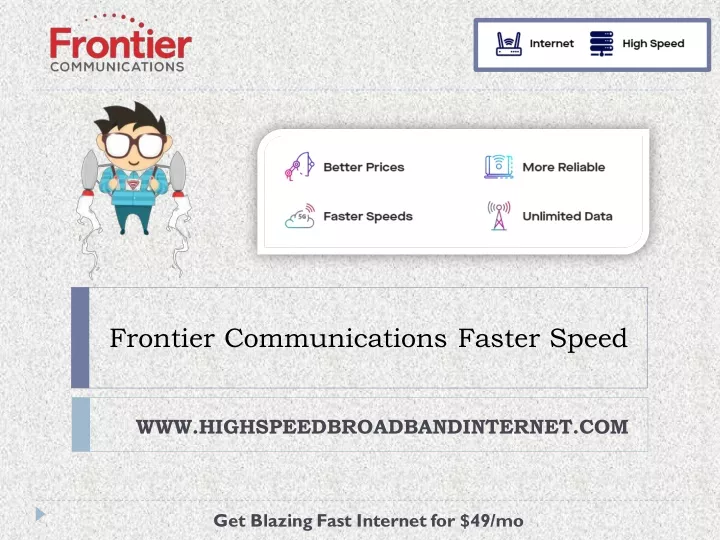 frontier communications faster speed