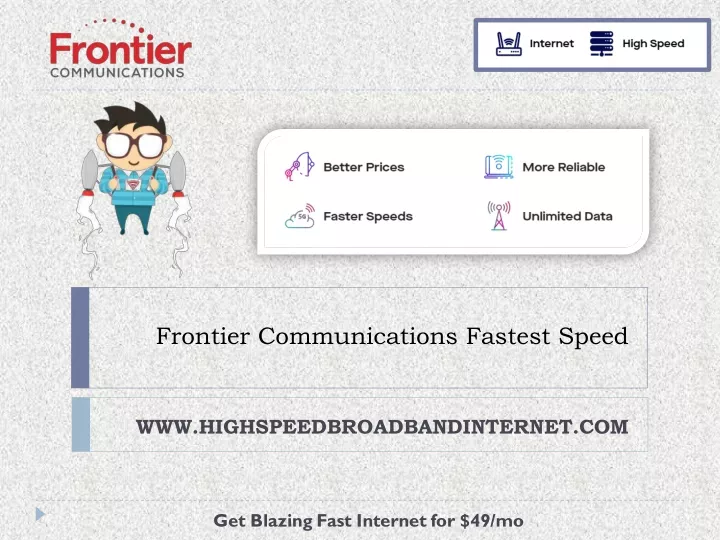 frontier communications fastest speed