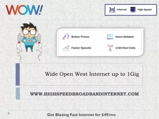 wide open west internet up to 1gig