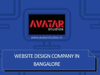 WEB Design Company In Bangalore