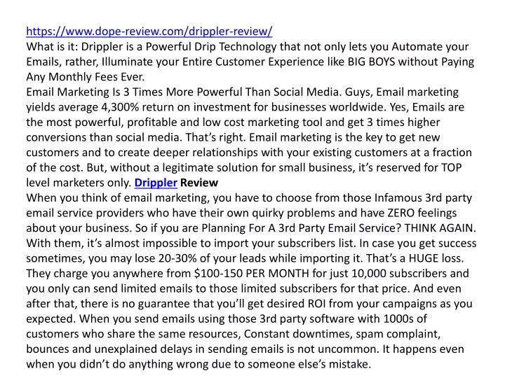 https www dope review com drippler review what