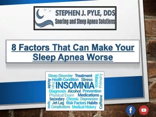 8 Factors That Can Make Your Sleep Apnea Worse