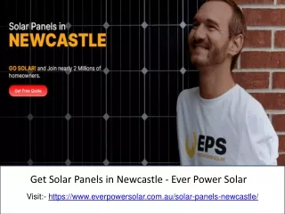 Get Solar Panels in Newcastle