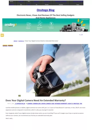 onsitego blog electronic news views and reviews