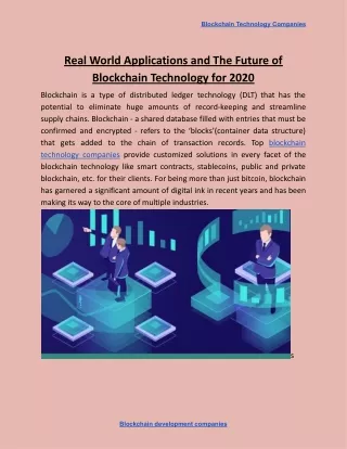 blockchain technology companies