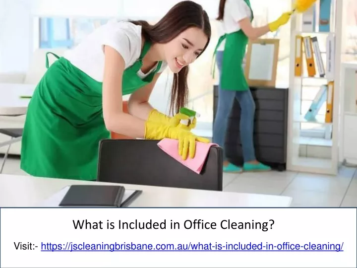 what is included in office cleaning