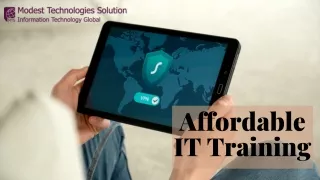 Affordable IT training | MODEST TECHNOLOGIES SOLTION