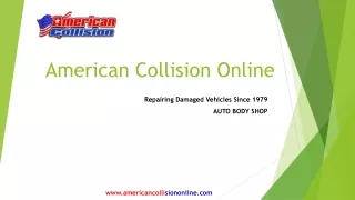 Body Shop | American Collision Online