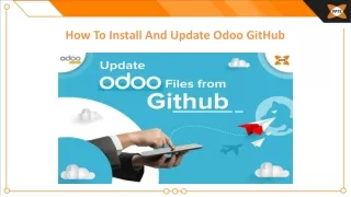 how to install and update odoo github
