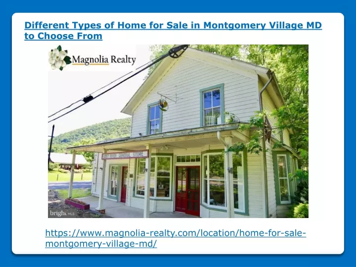 different types of home for sale in montgomery