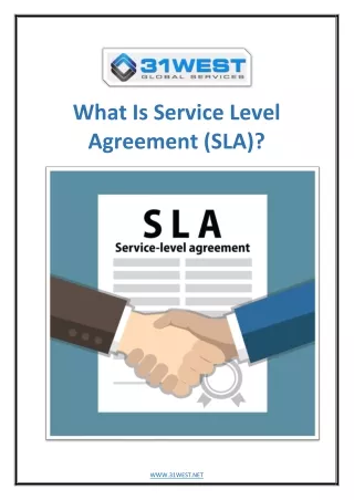 What Is Service Level Agreement (SLA)?