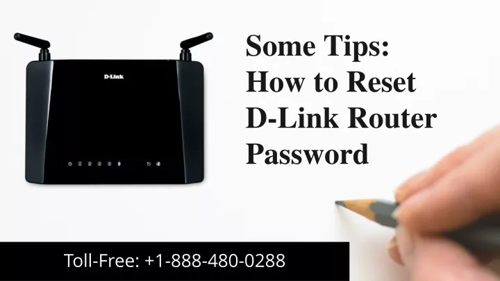some tips how to reset d link router password