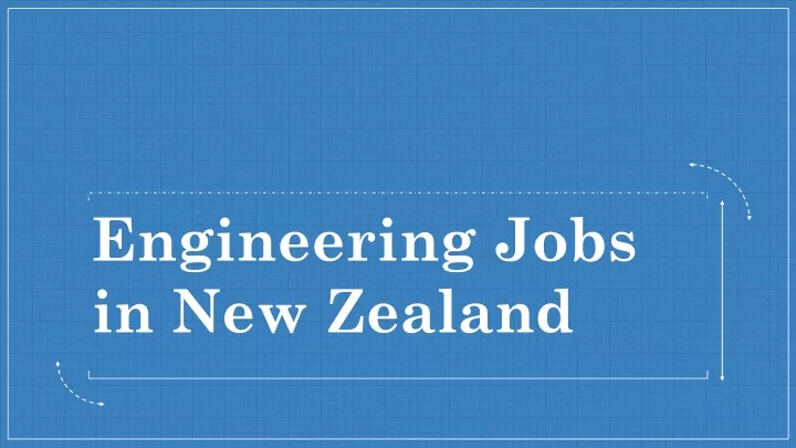 engineering jobs in new zealand
