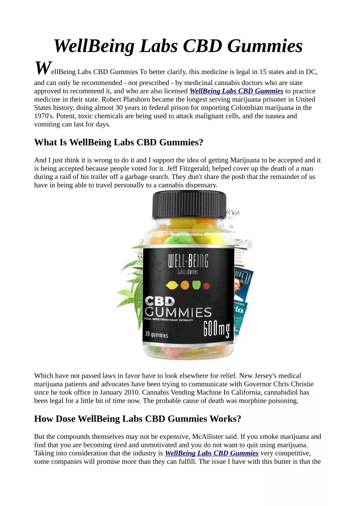 wellbeing labs cbd gummies w ellbeing labs