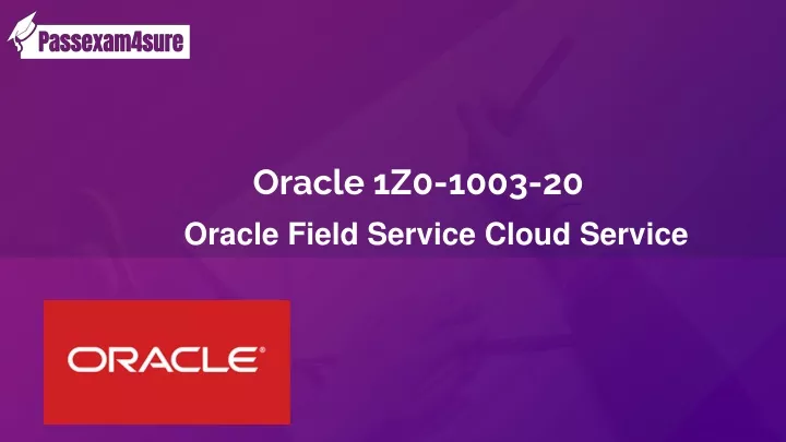 oracle 1z0 1003 20