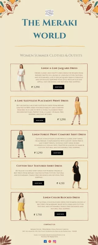 Women Summer Clothes & Outfits