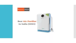 Best Air Purifier in India [2021]
