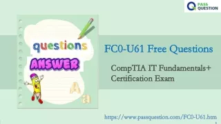 fc0 u61 free questions fc0 u61 free questions