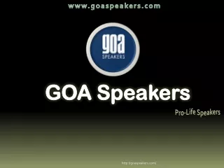 www goaspeakers com